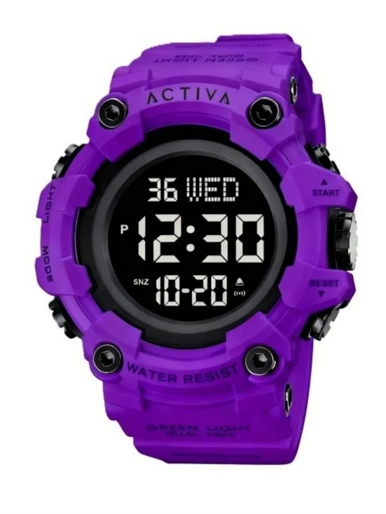 Activa Other - NWT Activa ACW1968-012 Kadron X Invicta Digital Men's Purple Sports Watch - 53mm